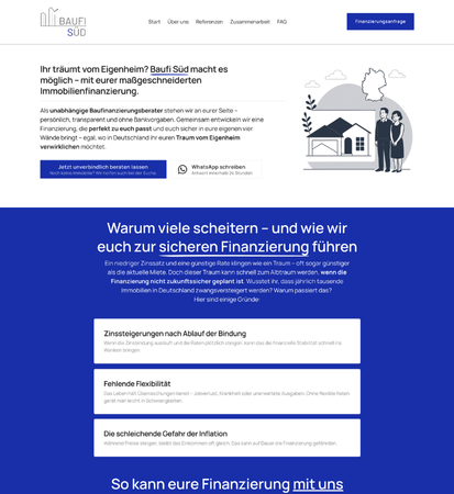 BaufiSüd Website
