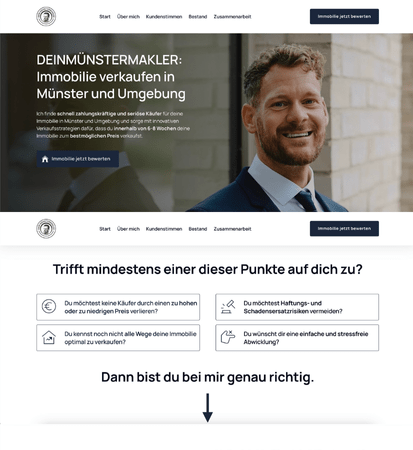DEINMÜNSTERMAKLER Website