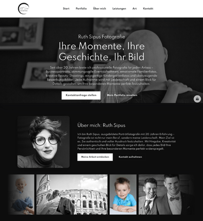 Ruth Sipus Photography Website